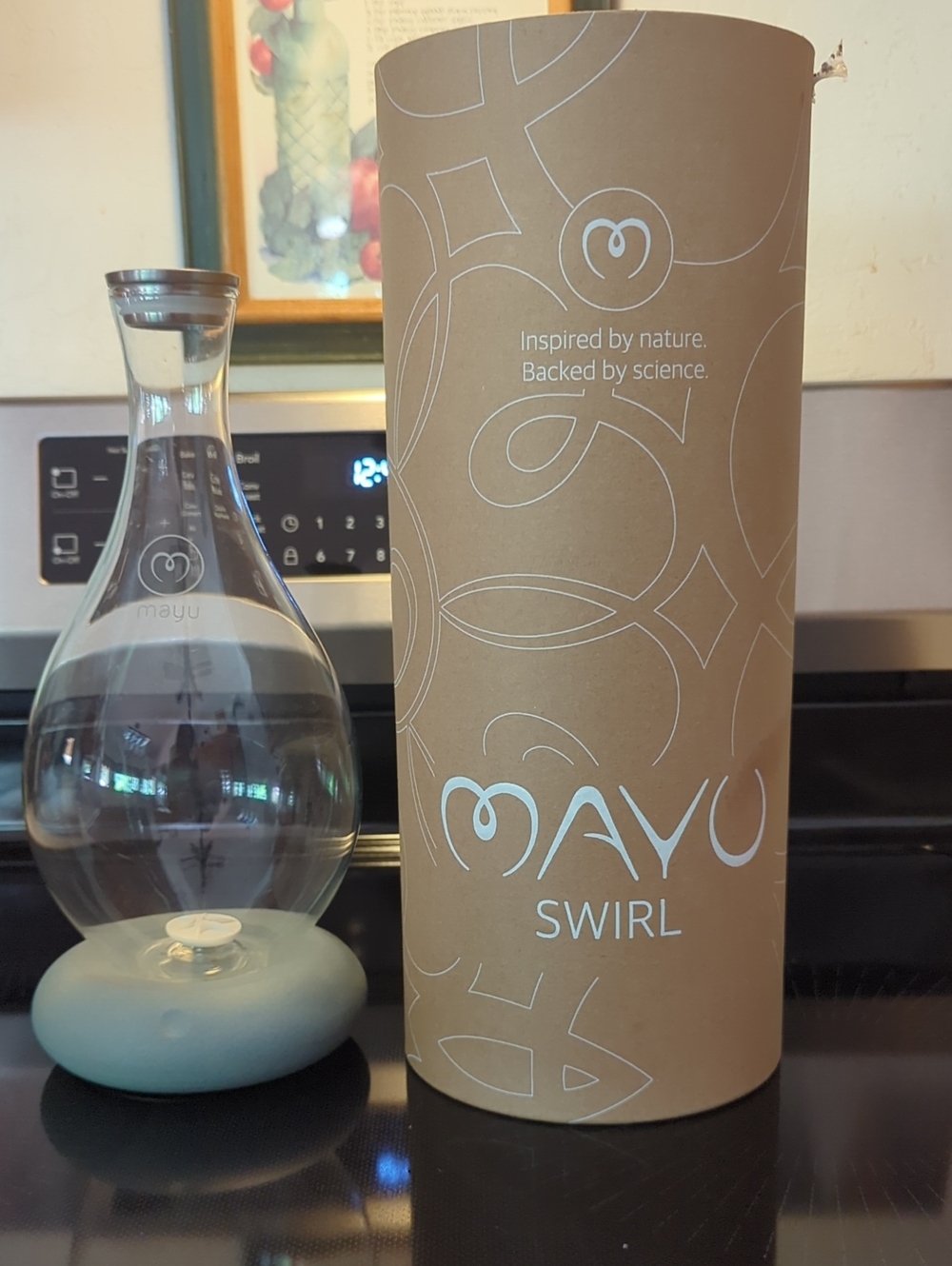 Mayu Swirl Water Cycle with Sage Green Base